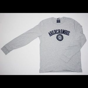*SALE* ABERCROMBIE Gray Long Sleeve 👟